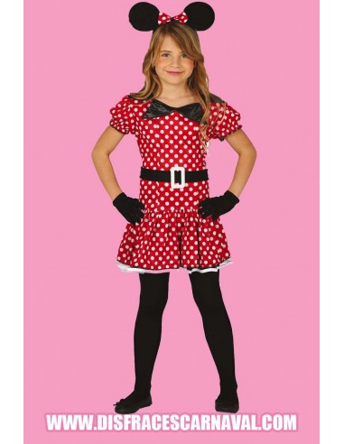 RATITA MINNIE VESTIDO + DIADEMA INF