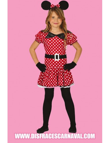 Disfraz de Minnie Mouse para niña por 16,75 €