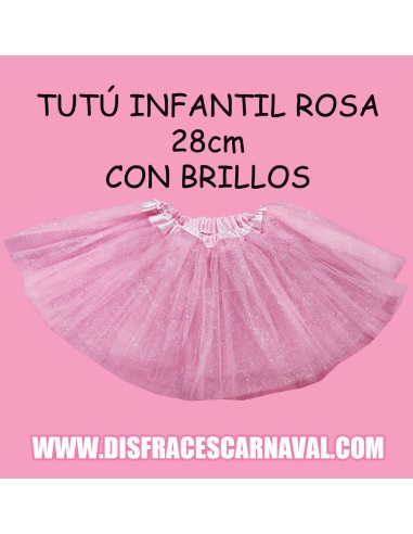 TUTU TUL Ng / Nja CON CAPA TUL BRILLOS 28cm