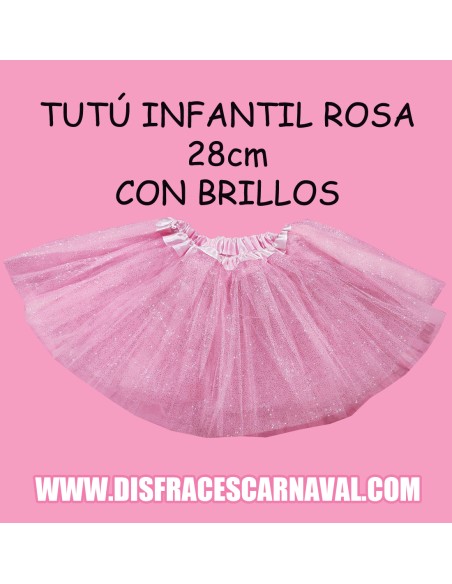 TUTU TUL Ng / Nja CON CAPA TUL BRILLOS 28cm