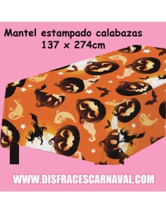 MANTEL CALABAZAS 137x274cm