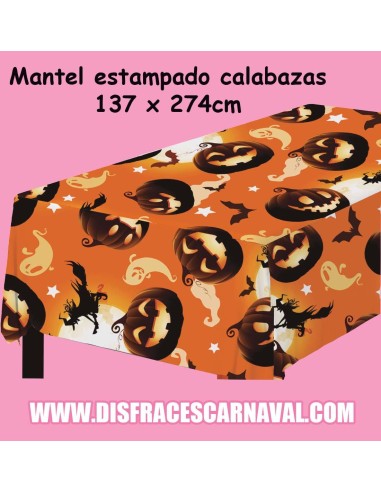 MANTEL CALABAZAS 137x274cm