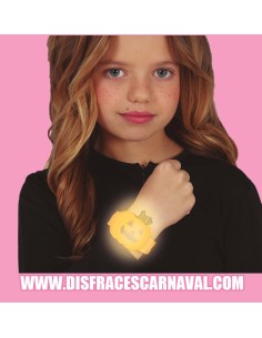 PULSERA CALABAZA CON LUZ