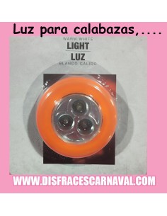 LUZ BLANCA SUAVE PARA INTERIOR DE CALABAZAS,... 2