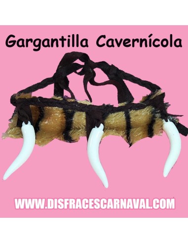 COLLAR CAVERNICOLA DACHA Y COLMILLOS