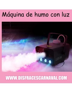 MAQUINA DE HUMO ELECTRICA CON LUZ Y MANDO A DISTANCIA 2