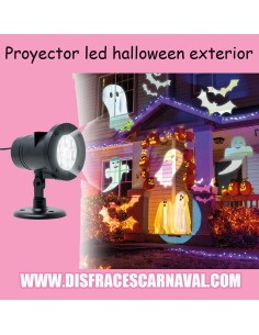 PROYECTOR LED FIGURAS HALLOWEEN EXTERIOR