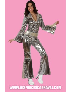 ENTERIZO DISCO PLATA ABBA GIRL AD