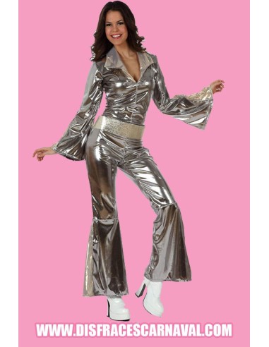 ENTERIZO DISCO PLATA ABBA GIRL AD