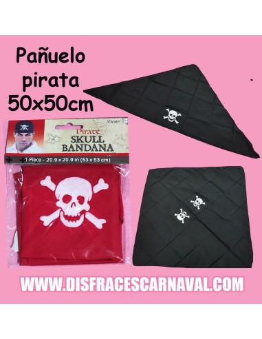 Pañuelo Pirata con Calavera