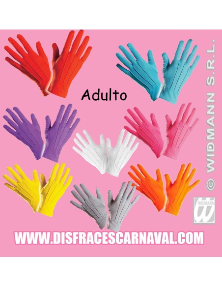 Guantes Cortos Adulto