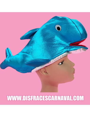 GORRO BALLENA SELENE AZUL