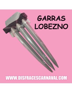 GARRAS LOBEZNO PLASTICO CON GOMA