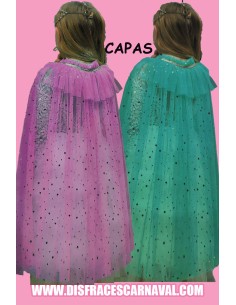 CAPA TUL CON BRILLOS INFANTIL 90cm