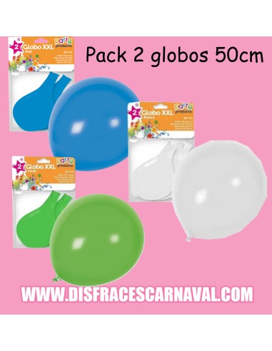 2 globos gigantes 50cm