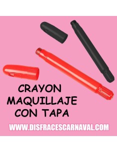 CRAYON CON ROSCA Y TAPA MAQUILLAJE