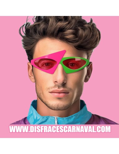 GAFAS ROCKERAS NEON BICOLOR