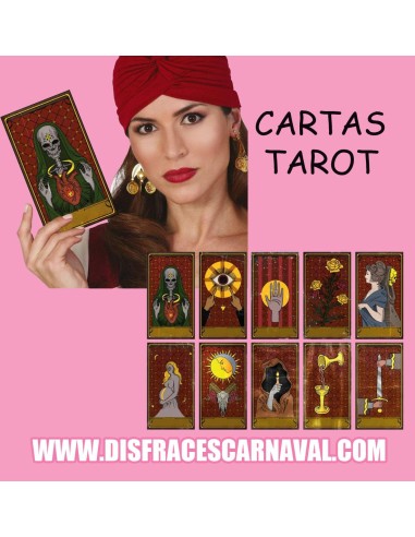 CARTAS TAROT 10uds DE 11x20cm