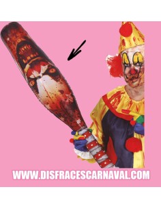 BATE PAYASO TERRORIFICO HINCHABLE