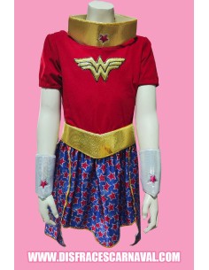WONDER GIRL FALDA ESTRELLAS