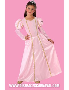 PRINCESA ROSA DE CUENTO INFANTIL 7-9 años