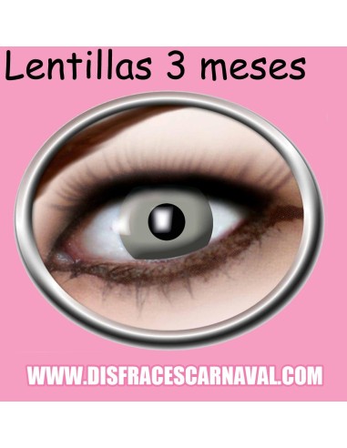 PAR LENTILLAS GRISES 3meses 14,5mm