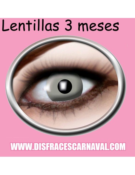 PAR LENTILLAS GRISES 3meses 14,5mm