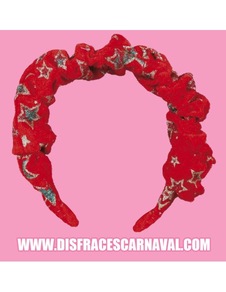 DIADEMA ROJA NAVIDEÑA