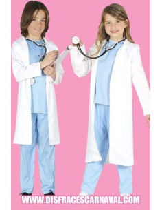 MÉDICO/A PIJAMA AZUL + BATA BL 2
