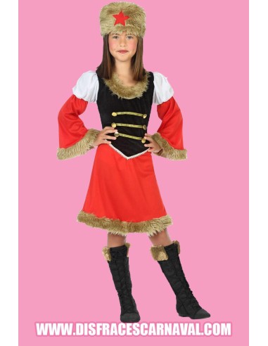 RUSA VESTIDO CON VUELO INFANTIL