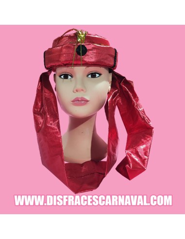 Turbante Rojo