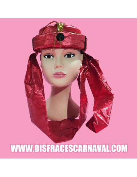 Turbante Rojo