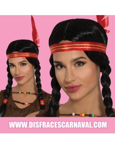 INDIA CON 2 TRENZAS ANCHAS, MIERCOLES,...