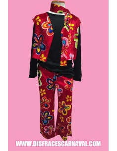 HIPPIE UNISEX : CHALECO + PANTALÓN + TIRA