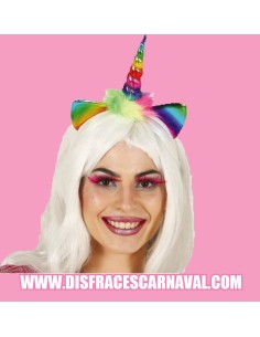 DIADEMA UNICORNIO MULTICOLOR