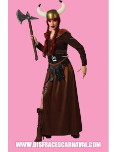 VIKINGA VESTIDO LARGO + CINTURON