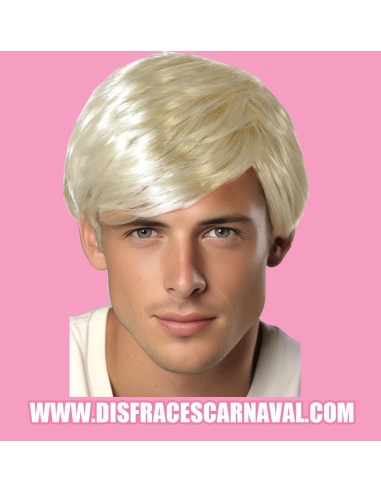 PELUQUIN RUBIO PLATINO KEN