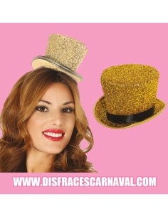 MINI CHISTERA BRILLO ORO