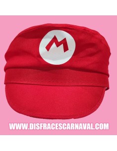 GORRA FONTANERO ROJA INFANTIL