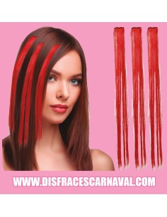 EXTENSIONES LISAS 3 CLIPS COLORES 50cm 2