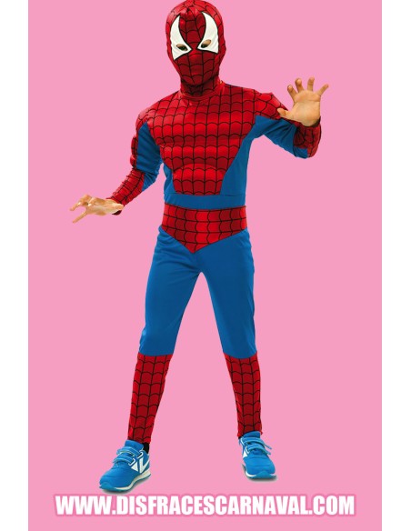 Hombre araña musculoso 7-9años