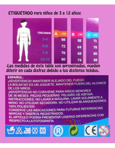 Enterizo Infantil Colores Ng/Rjo/Carne
