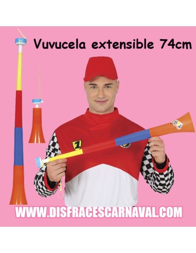 VUVUCELA PLEGABLE 74cm