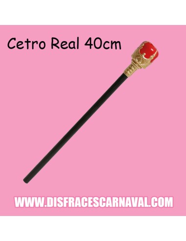 Cetro real rojo 40cm