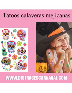 TATUAJES CORPORALES CALAVERAS MEJICANAS KATRINA