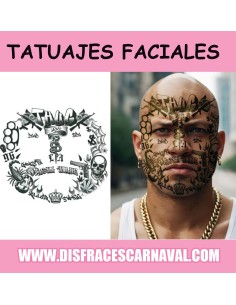 TATUAJES FACIALES THUG LIFE , CONVICTO