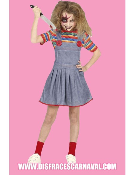 NIÑA CHUCKY VESTIDO