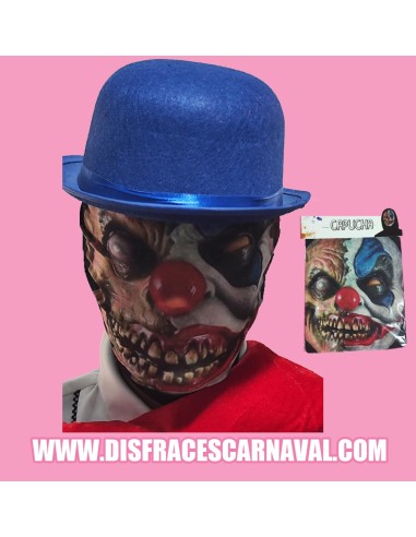MASCARA VERDUGO MEDIA SERIEGRAFIADA : PAYASO...