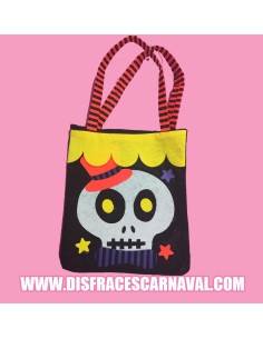BOLSA CARAMELOS FIELTRO ESQUELETO