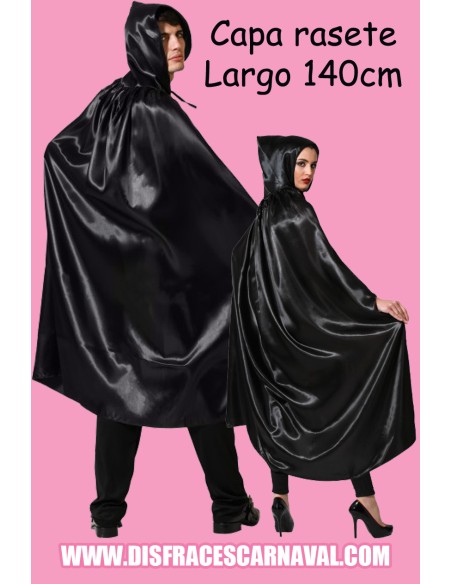 CAPA AD SATEN RASETE 120cm CON CAPUCHA NG ó RJA